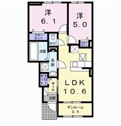 ベルデ・Ｓの物件間取画像